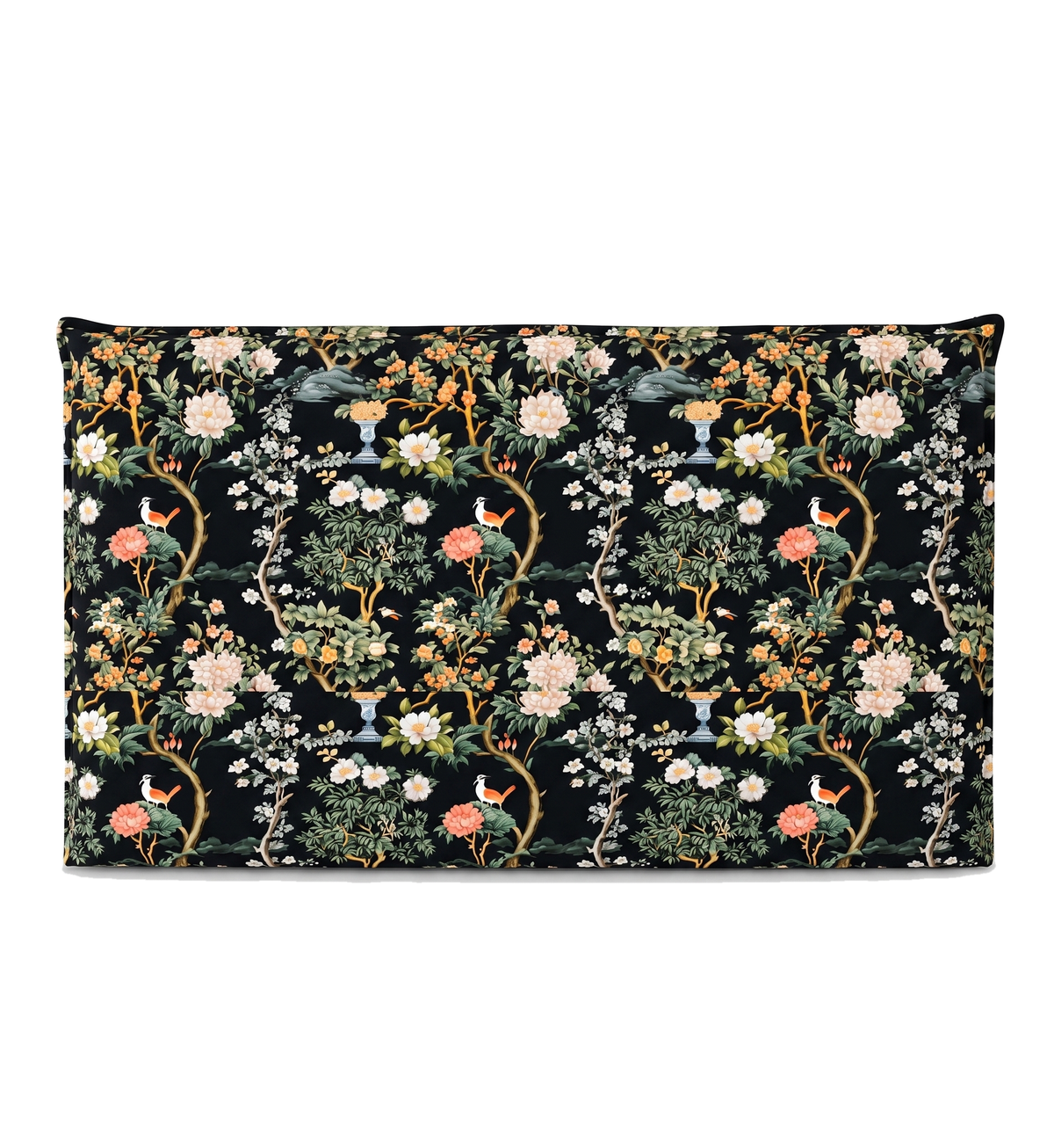 Respaldo de cama recto Dark Chinoiserie — vista frontal