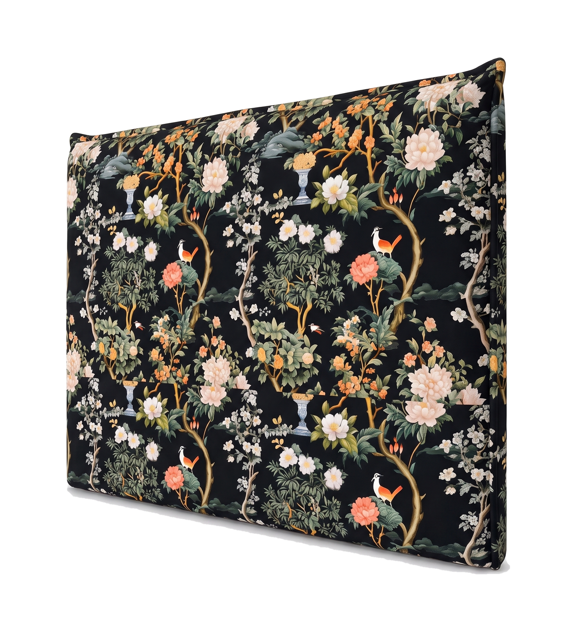 Respaldo de cama recto Dark Chinoiserie — vista lateral