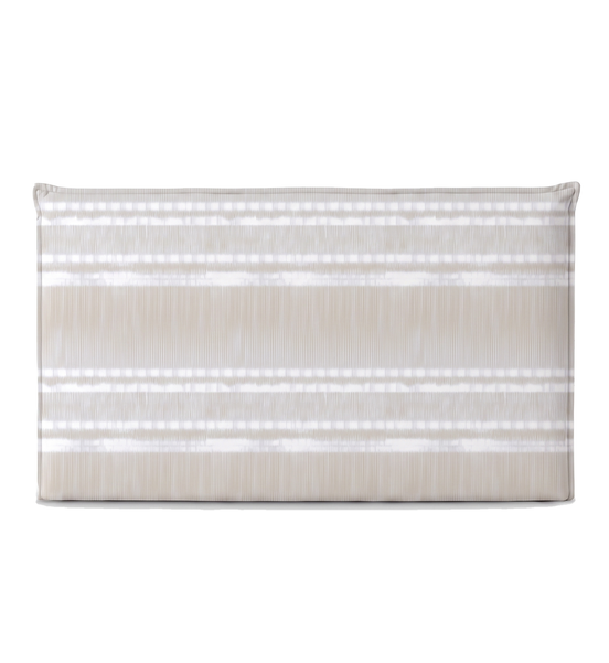 Respaldo de cama recto Etno Beige — vista frontal