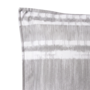 Respaldo de cama recto Etno Grey — detalle de la tela