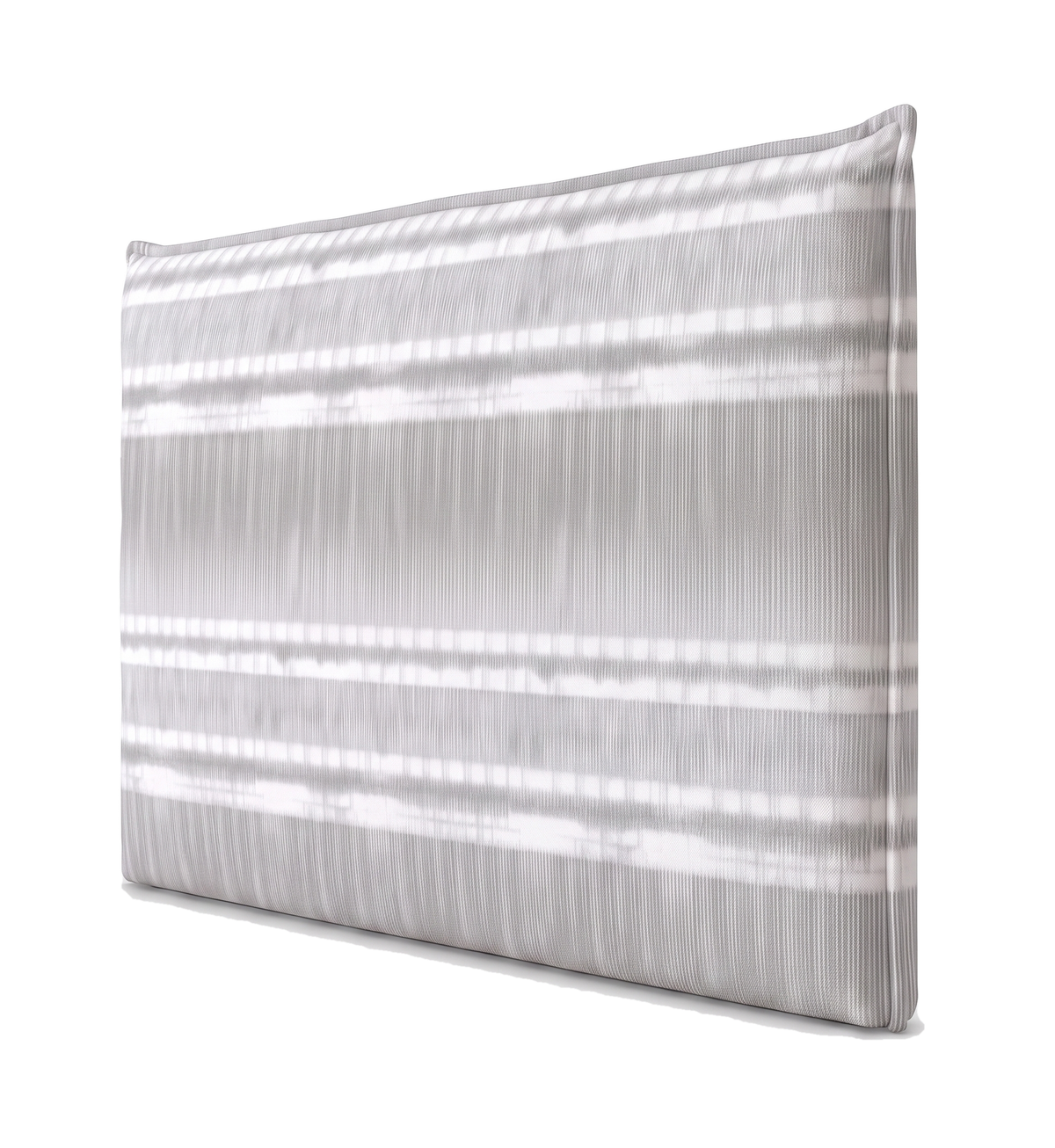 Respaldo de cama recto Etno Grey — vista lateral