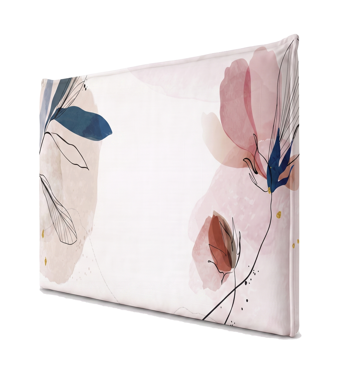 Respaldo de cama recto Fancy — vista lateral