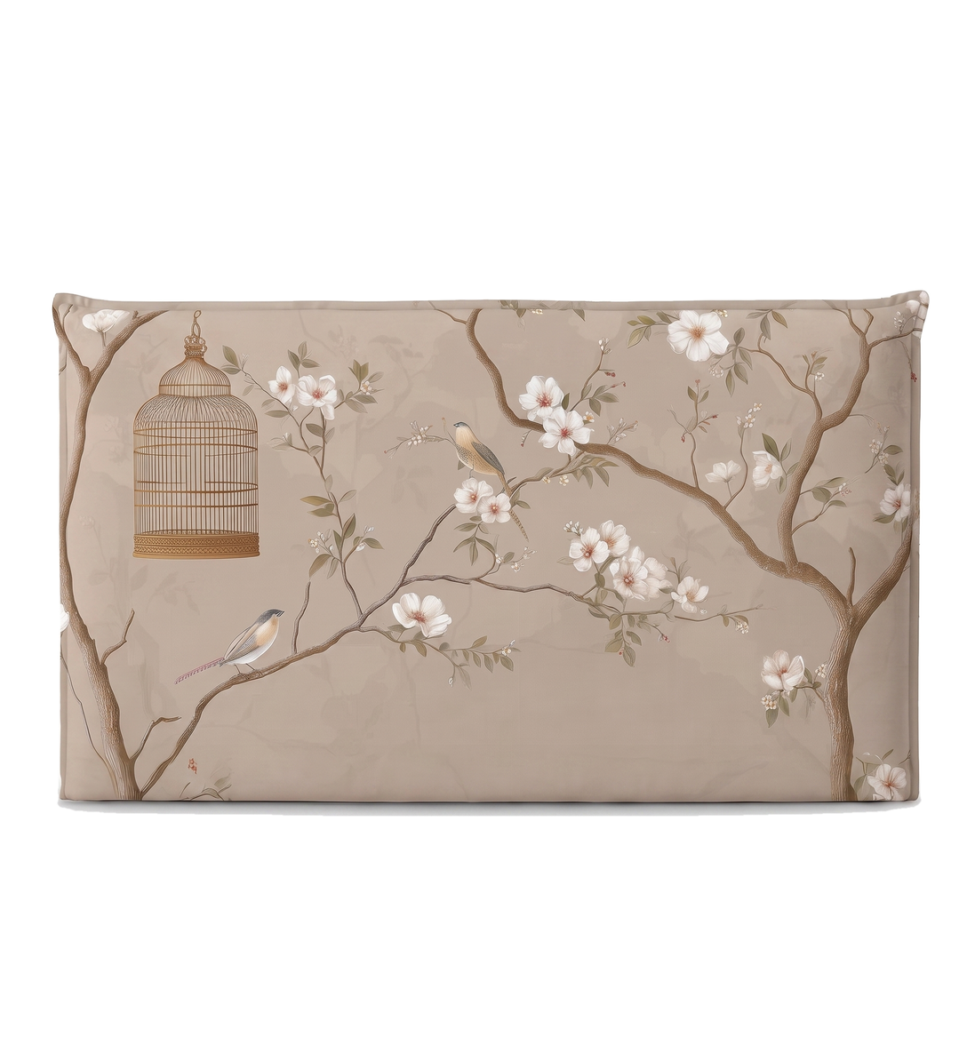 Respaldo de cama recto Golden Blossom — vista frontal