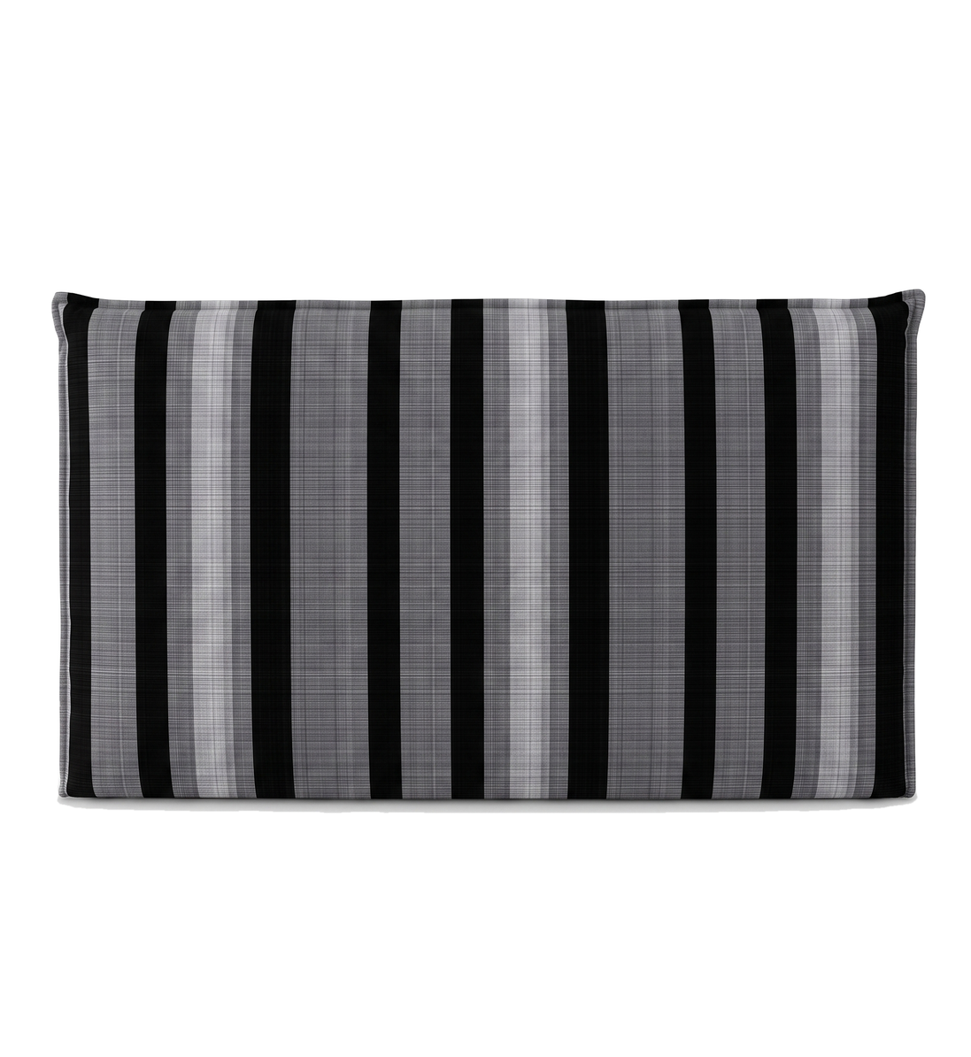 Respaldo de cama recto Graphite Lines — vista frontal
