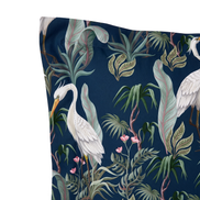 Respaldo de cama recto Heron — detalle de la tela