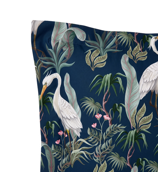 Respaldo de cama recto Heron — detalle de la tela