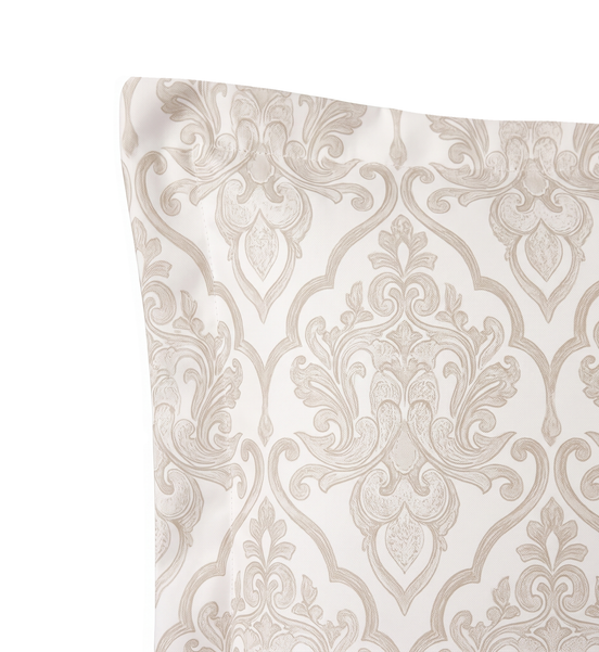 Respaldo de cama recto Hobo Beige — detalle de la tela