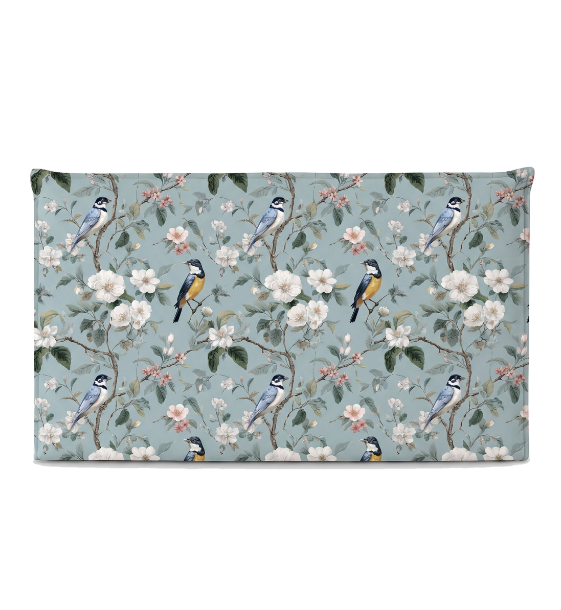 Respaldo de cama recto Magnolia Bird — vista frontal