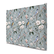 Respaldo de cama recto Magnolia Bird — vista lateral