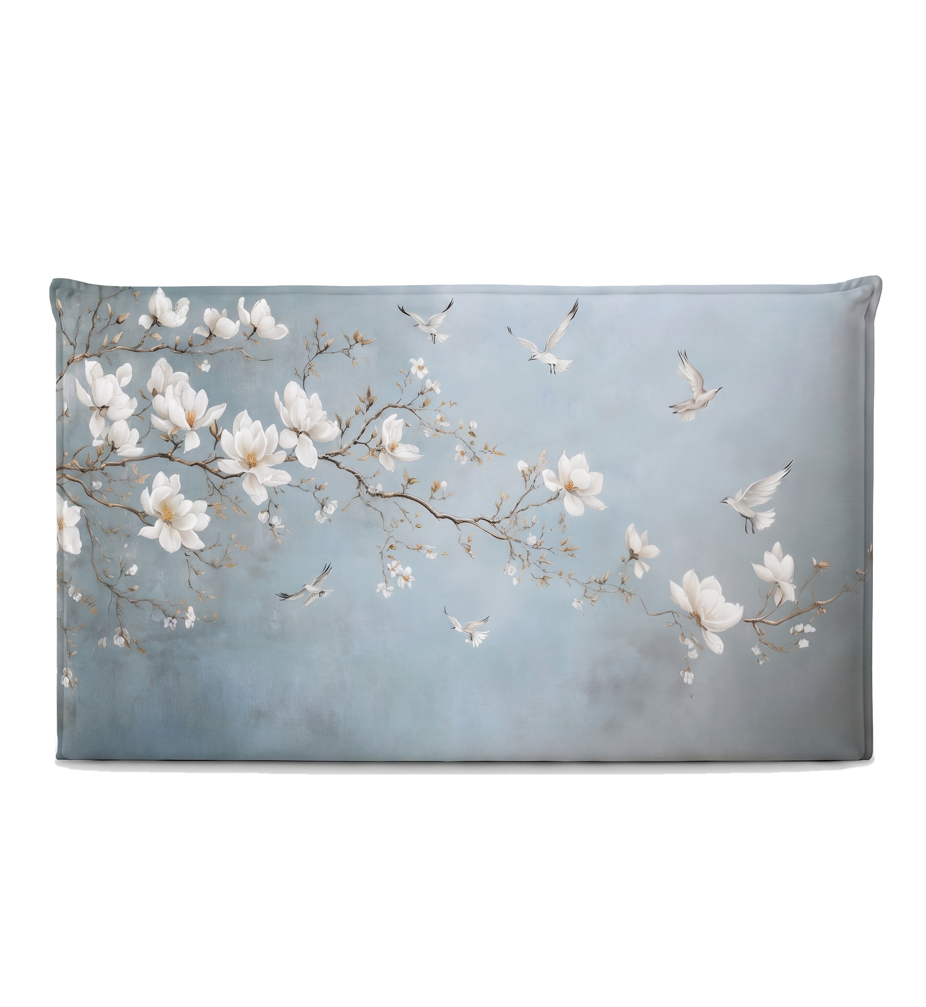 Respaldo de cama recto Magnolia Blossom — vista frontal