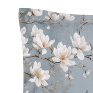 Respaldo de cama recto Magnolia Blossom — detalle de la tela