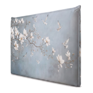 Respaldo de cama recto Magnolia Blossom — vista lateral