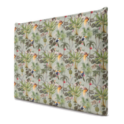 Respaldo de cama recto Mint Jungle — vista lateral