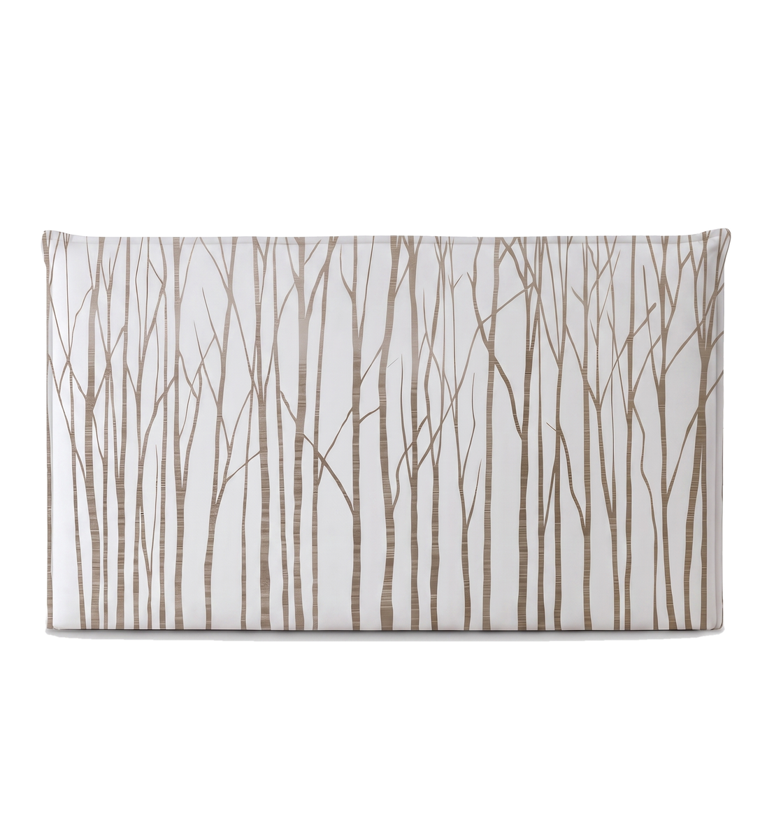 Respaldo de cama recto Neutral Trees — vista frontal