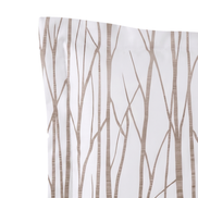 Respaldo de cama recto Neutral Trees — detalle de la tela