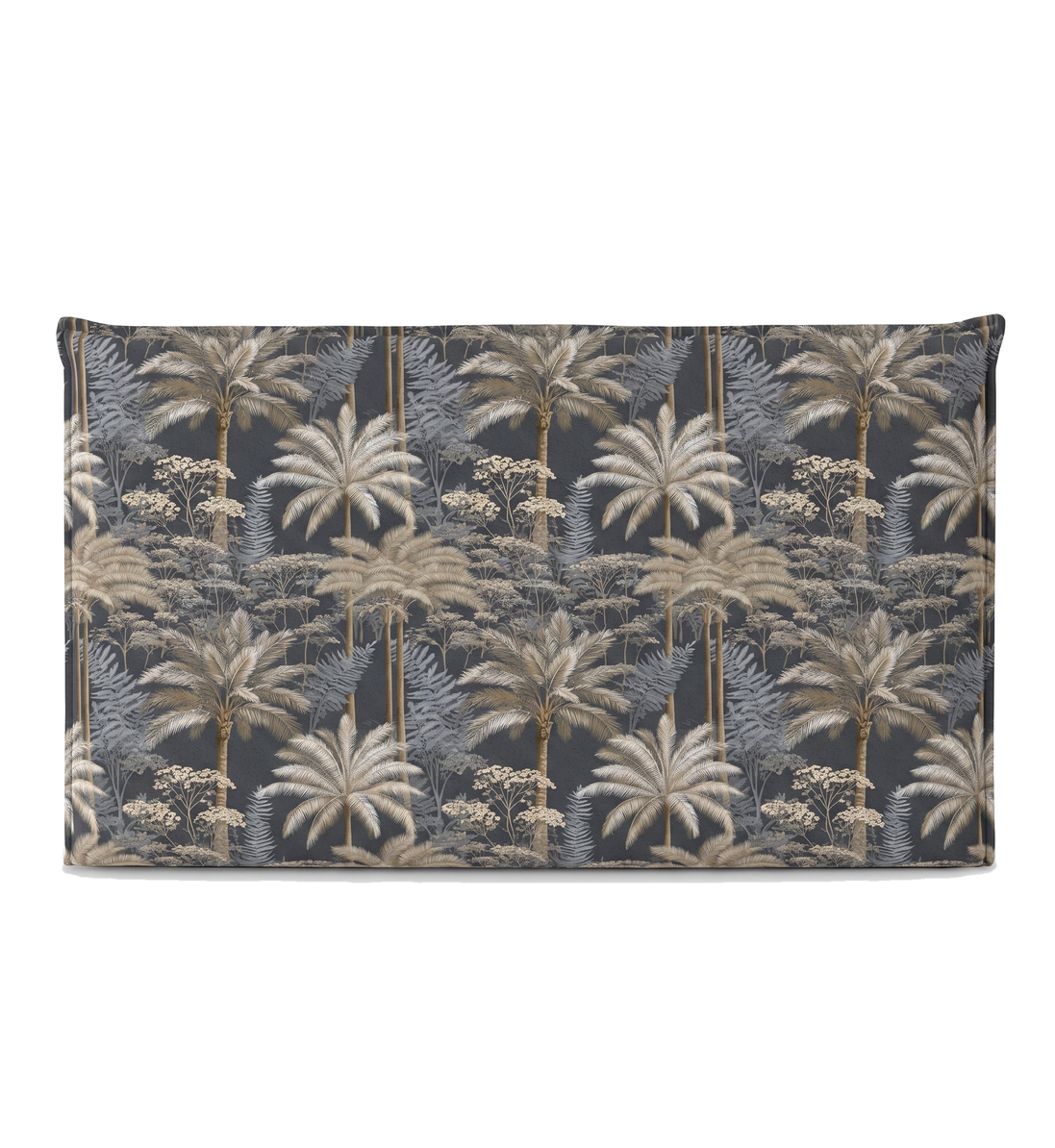 Respaldo de cama recto Palm Elegance — vista frontal