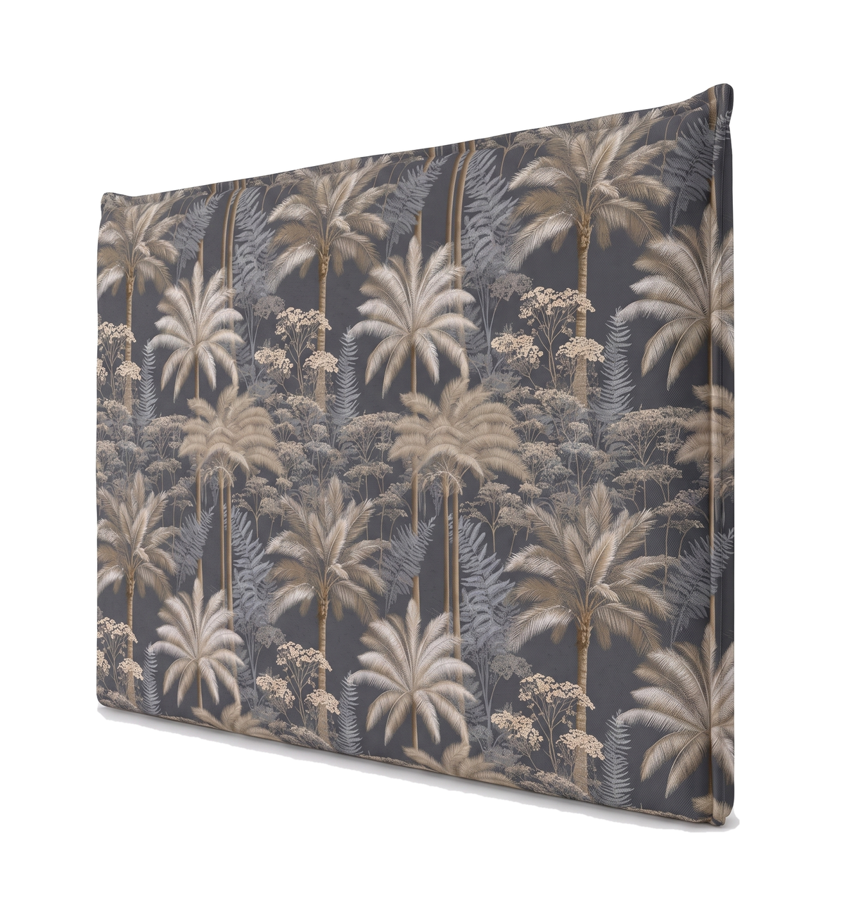Respaldo de cama recto Palm Elegance — vista lateral
