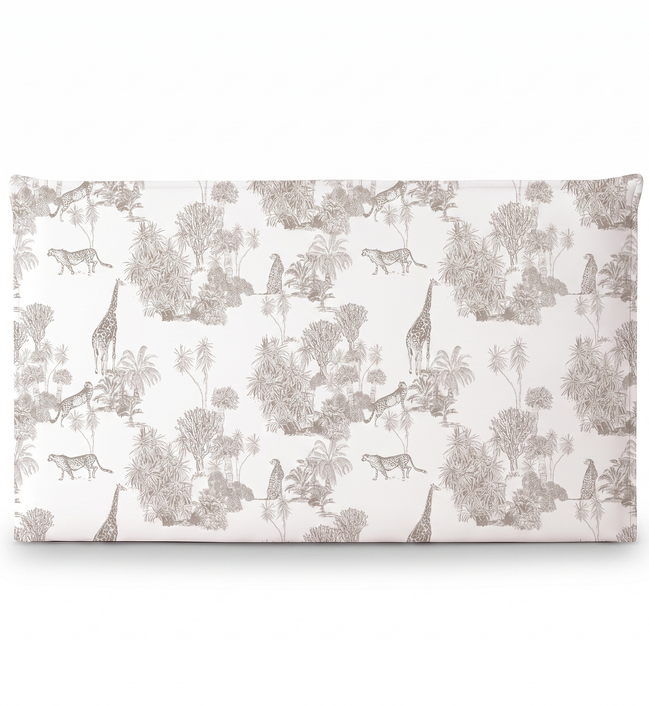 Respaldo de Cama Recto Sketch Sabana Beige