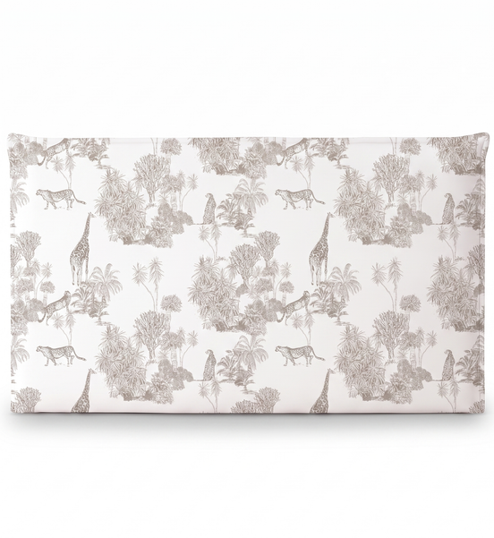 Respaldo de Cama Recto Sketch Sabana Beige