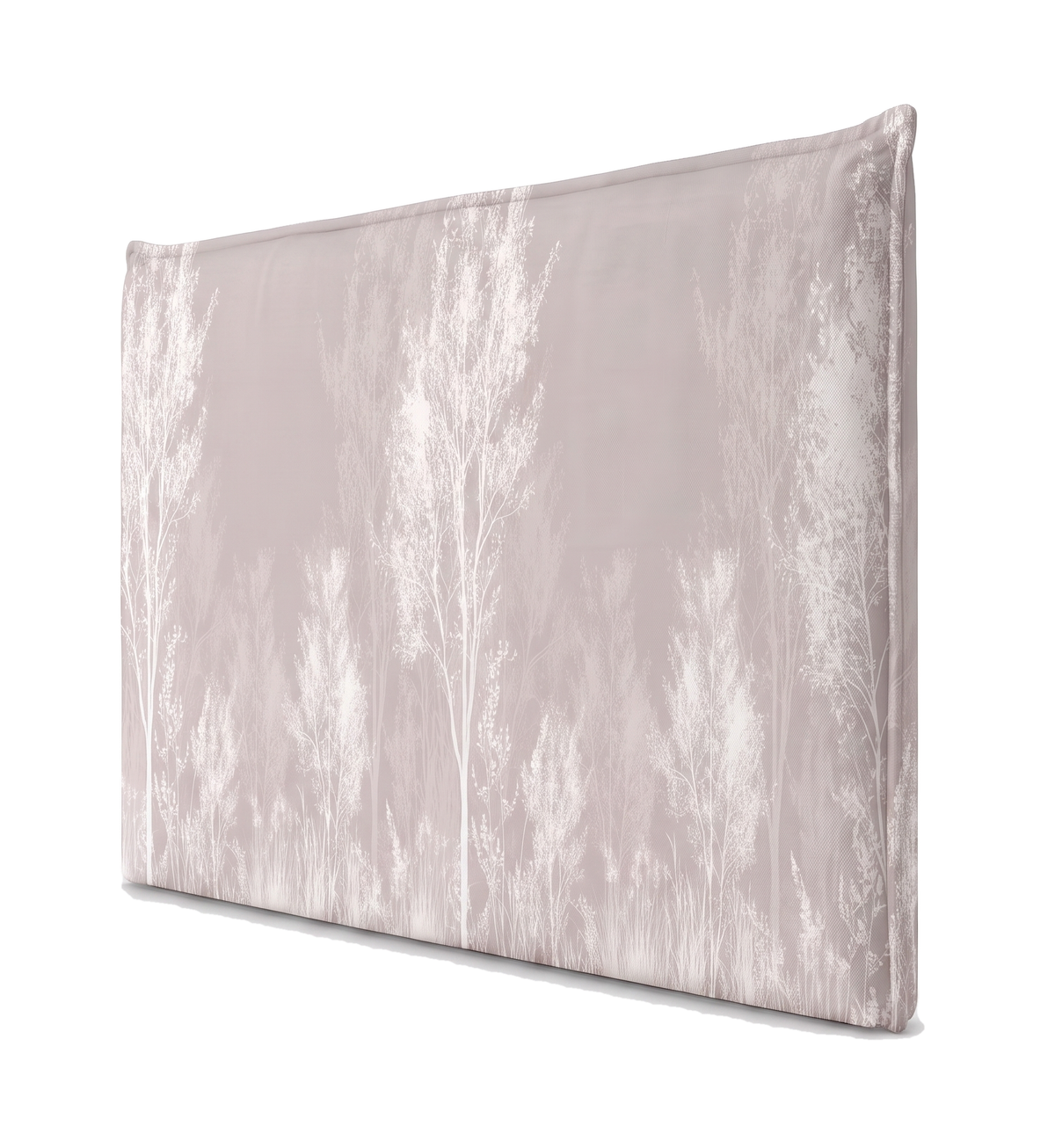 Respaldo de cama recto Soft Tree — vista lateral