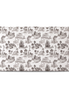 Respaldo de cama recto Toile De Jouy Black — vista frontal
