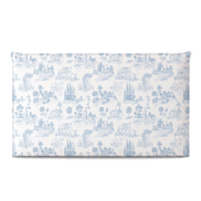 Respaldo de cama recto Toile De Jouy Celeste — vista frontal