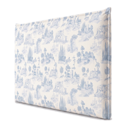 Respaldo de cama recto Toile De Jouy Celeste — vista lateral