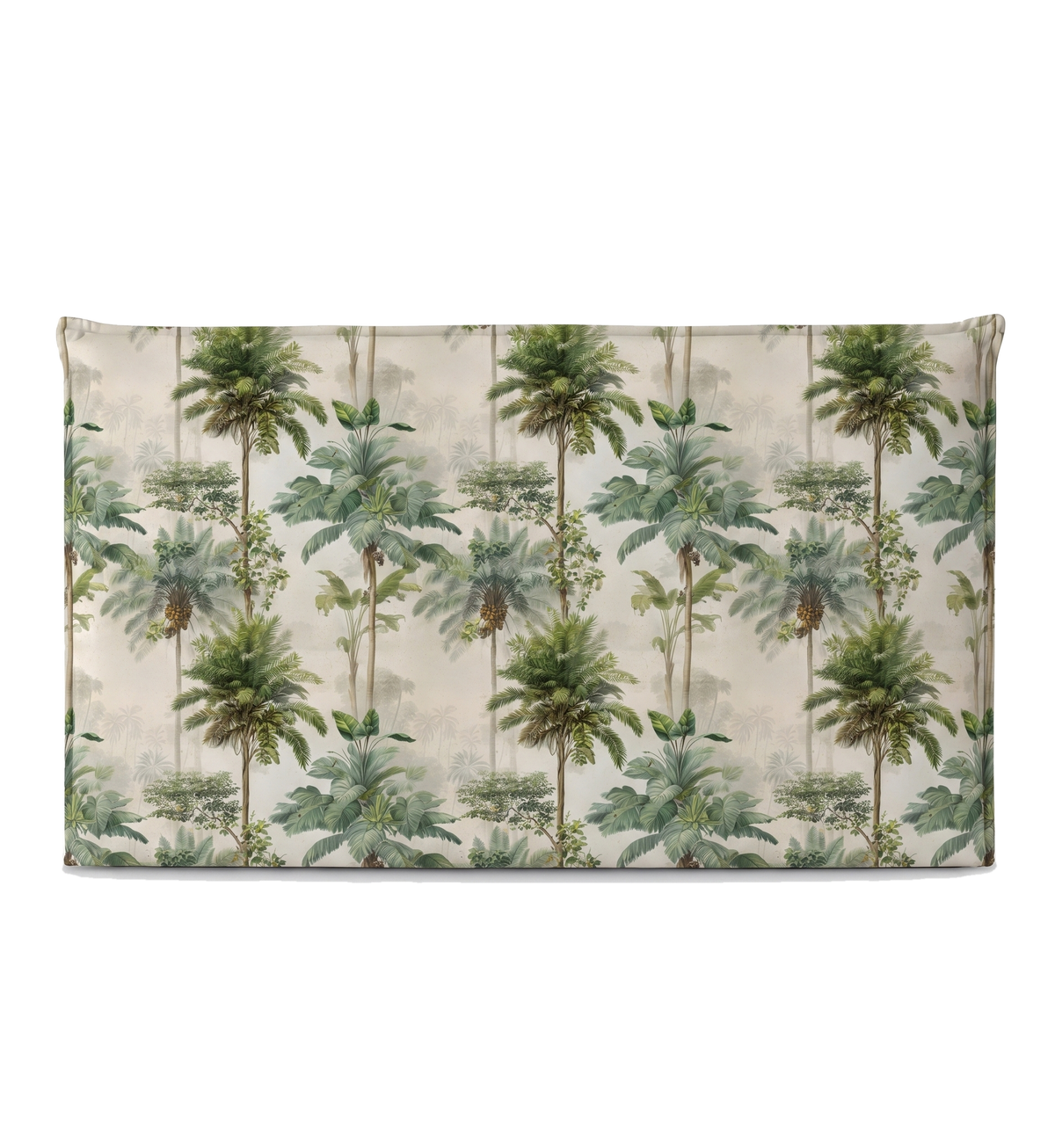 Respaldo de cama recto Tropical Vintage — vista frontal