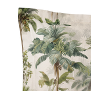 Respaldo de cama recto Tropical Vintage — detalle de la tela