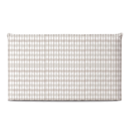 Respaldo de cama recto Vichy Beige — vista frontal