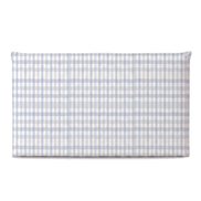 Respaldo de cama recto Vichy Blue — vista frontal