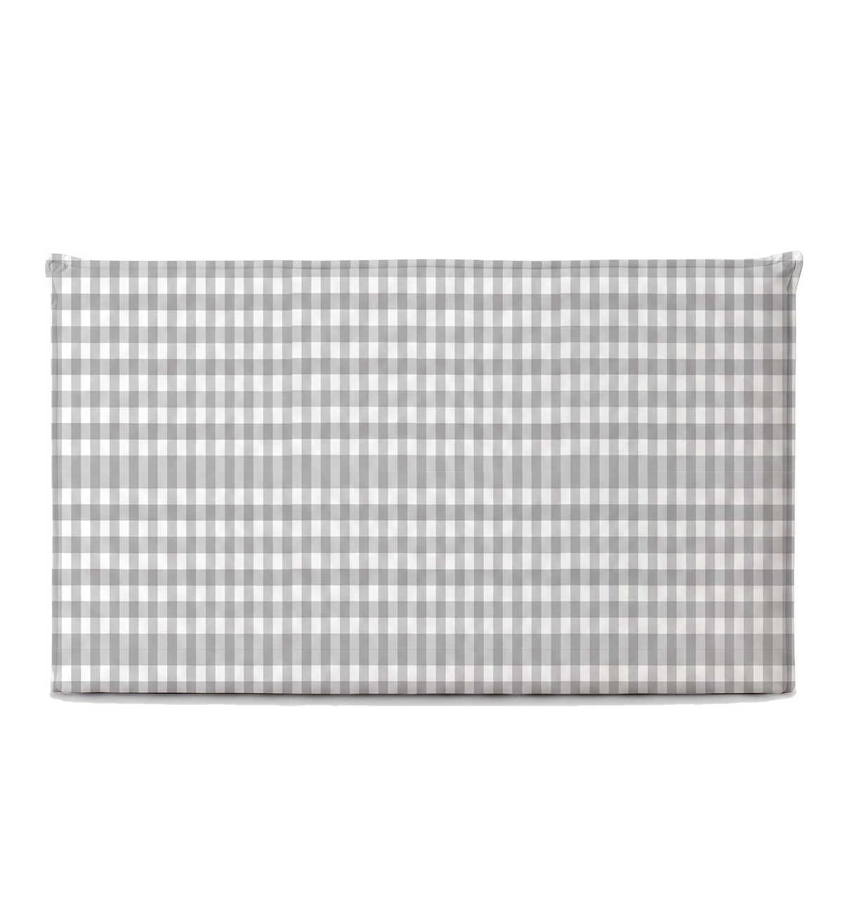 Respaldo de cama recto Vichy Grey — vista frontal
