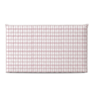 Respaldo de cama recto Vichy Pink — vista frontal