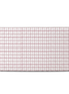 Respaldo de cama recto Vichy Pink — vista frontal