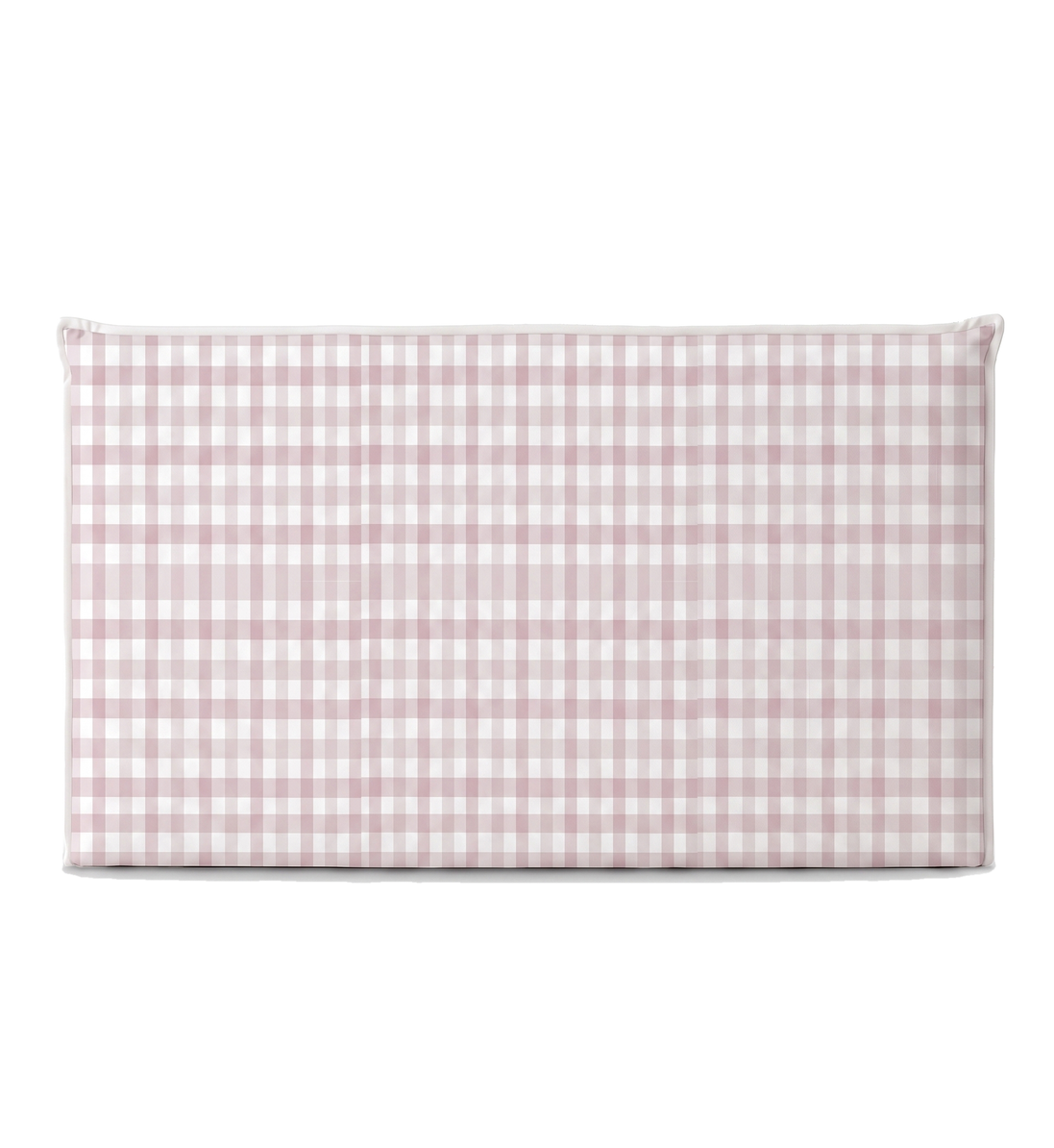 Respaldo de cama recto Vichy Pink — vista frontal