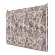 Respaldo de cama recto Village Tapestry — vista lateral