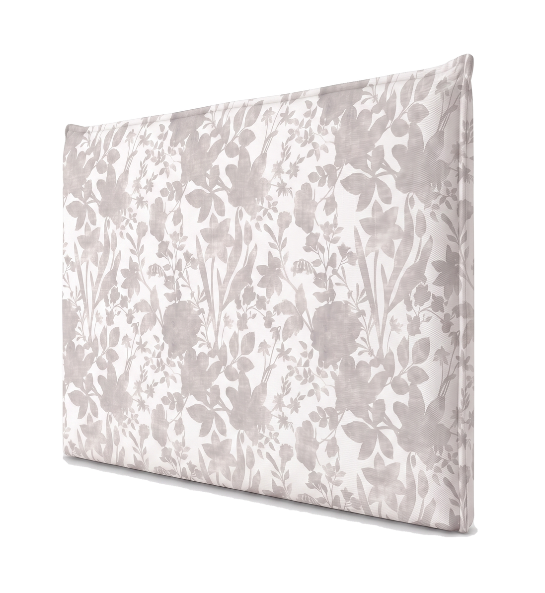 Respaldo de cama recto Vintage Flower Beige — vista lateral