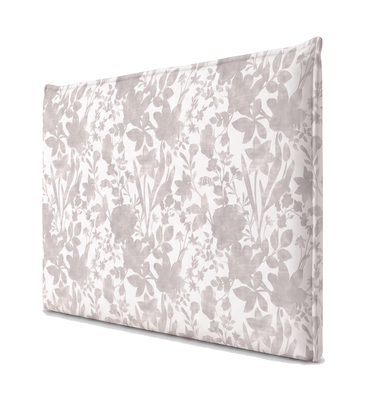 Respaldo de cama recto Vintage Flower Beige — vista lateral