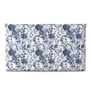Respaldo de cama recto Vintage Flower Blue — vista frontal