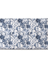 Respaldo de cama recto Vintage Flower Blue — vista frontal