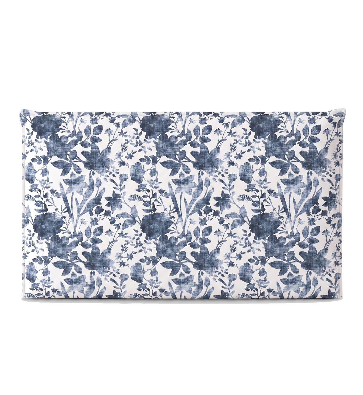 Respaldo de cama recto Vintage Flower Blue — vista frontal