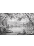 Respaldo de cama recto Vintage Landscape — vista frontal
