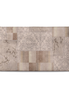 Respaldo de cama recto Vintage Patchwork — vista frontal