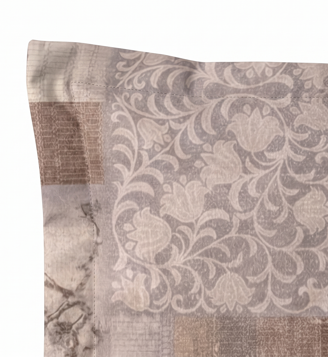 Respaldo de Cama Recto Vintage Patchwork