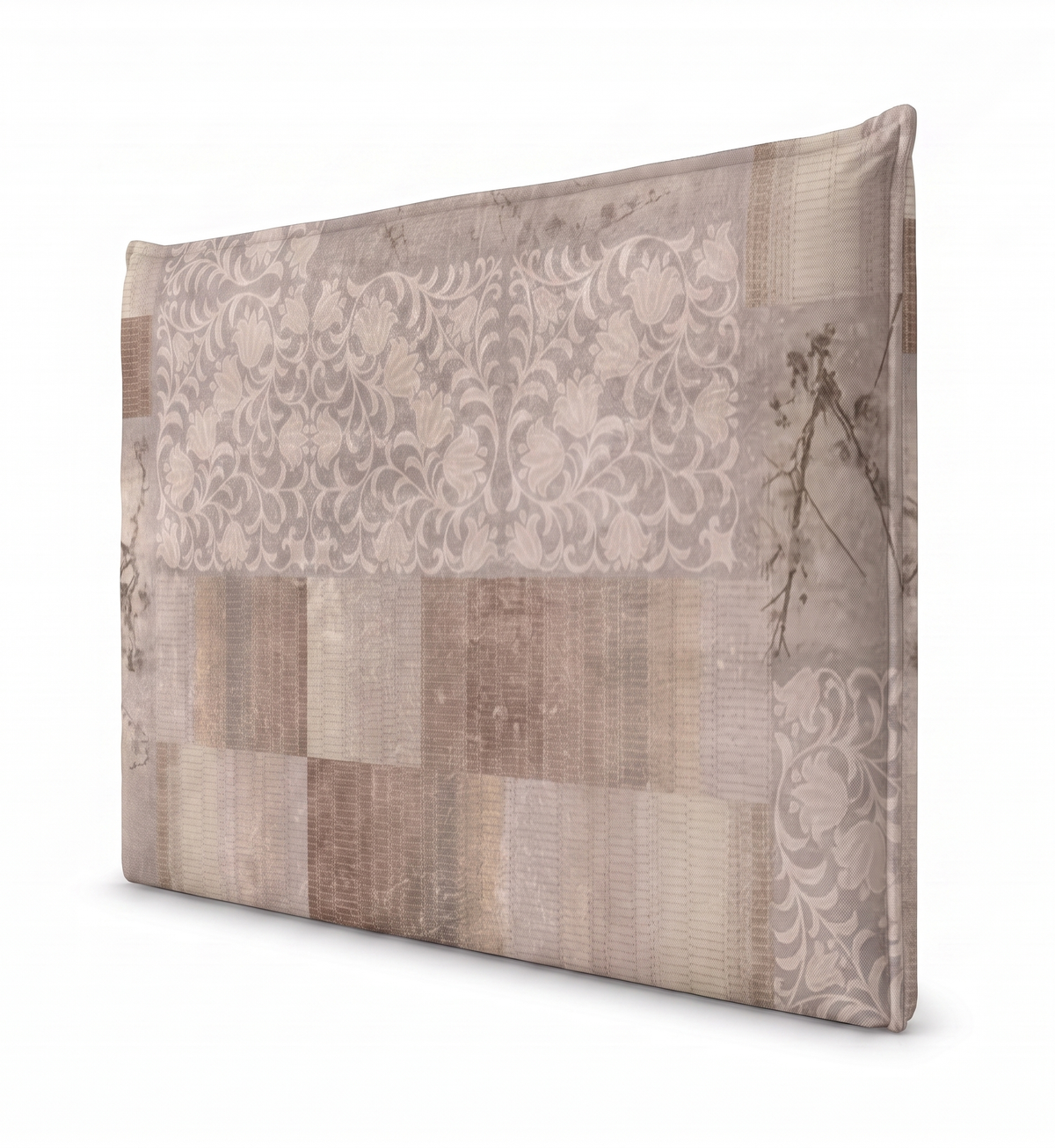 Respaldo de Cama Recto Vintage Patchwork
