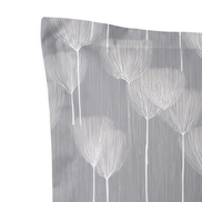 Respaldo de cama recto Wind Seeds Grey — detalle de la tela
