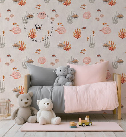 Coral Garden White