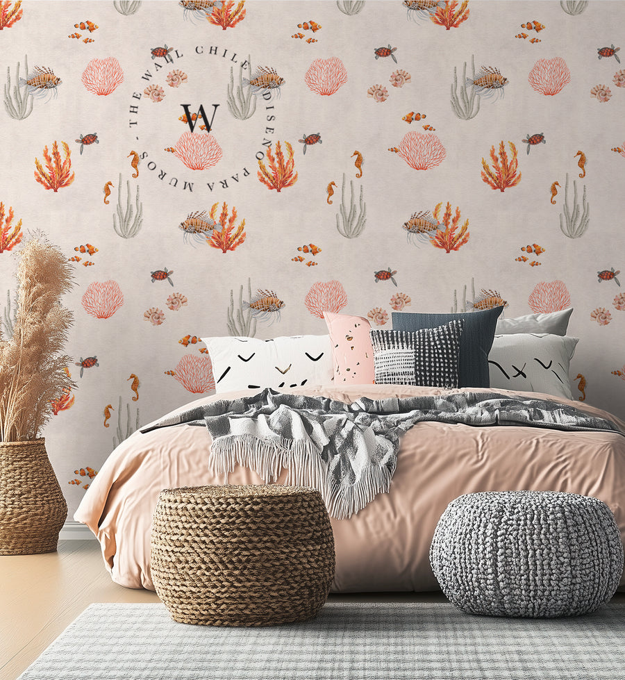 Coral Garden White