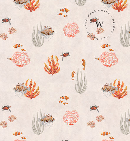 Coral Garden White