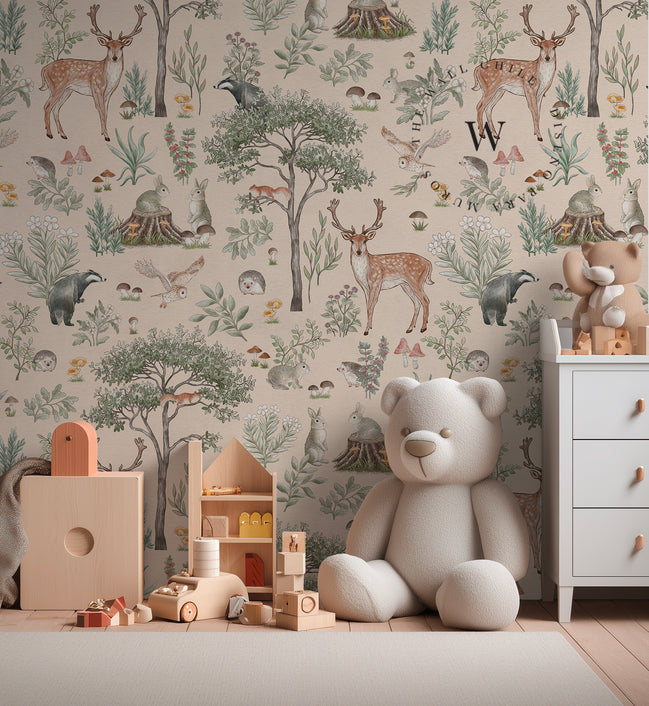 Fantastic Forest Beige